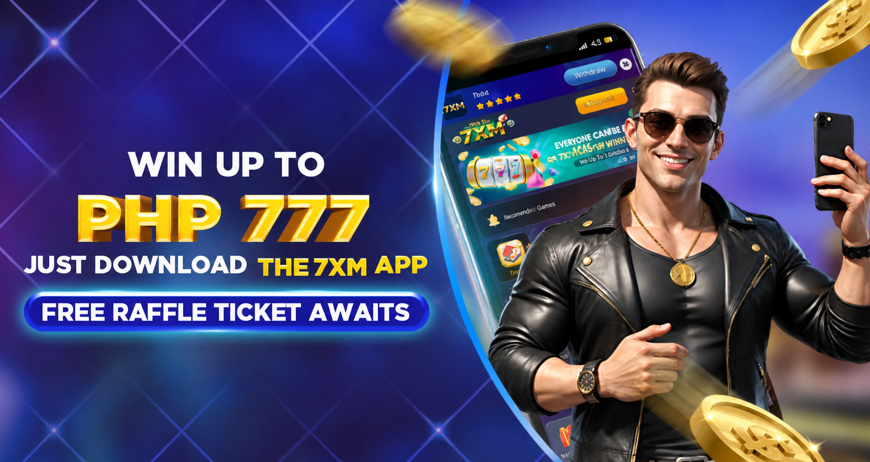 7XM Download the App and get 777 - Standard