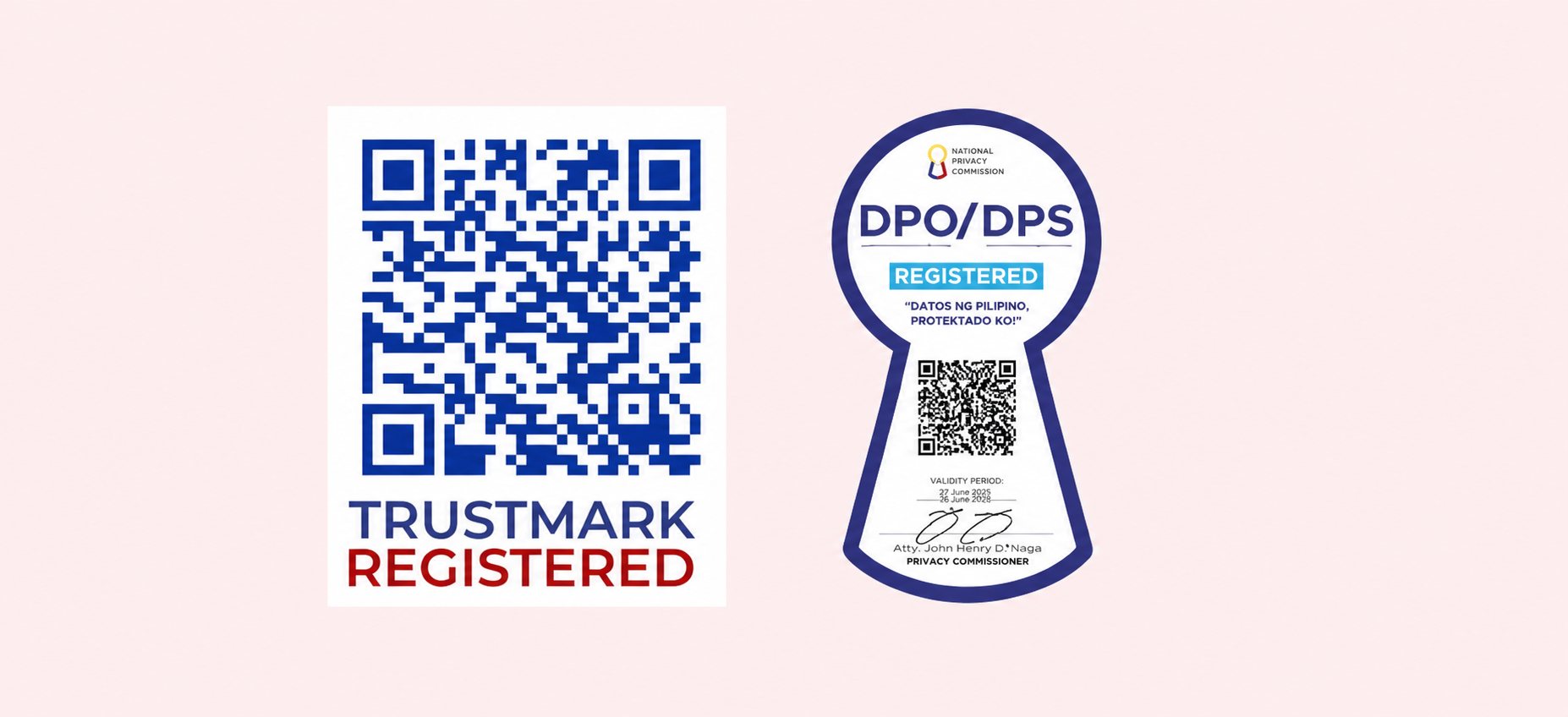 Trustmark Registered and DPO/DPS Registered